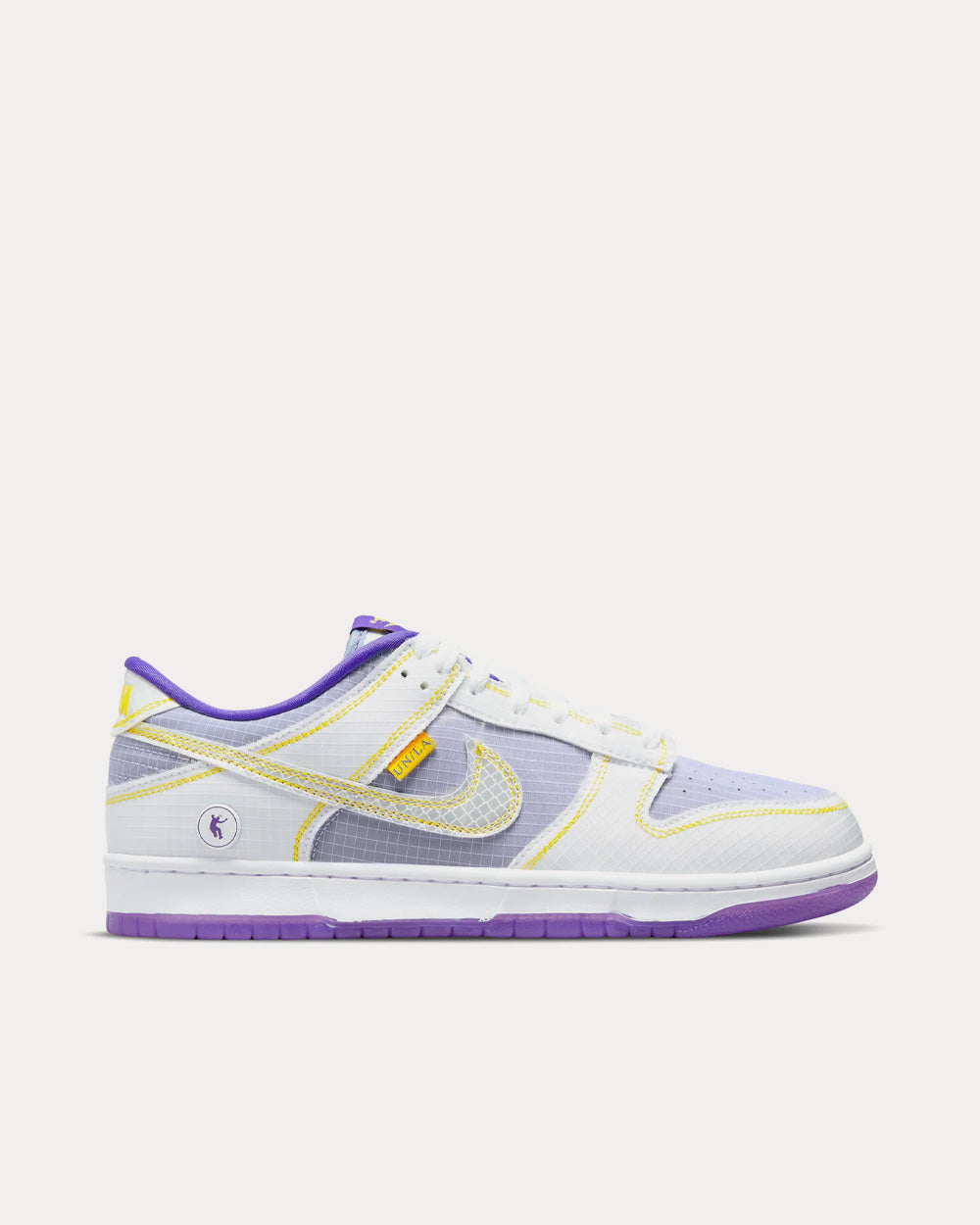 Nike x Union Dunk Low Court Purple White Opti Yellow Low Top Sneakers Sneak in Peace