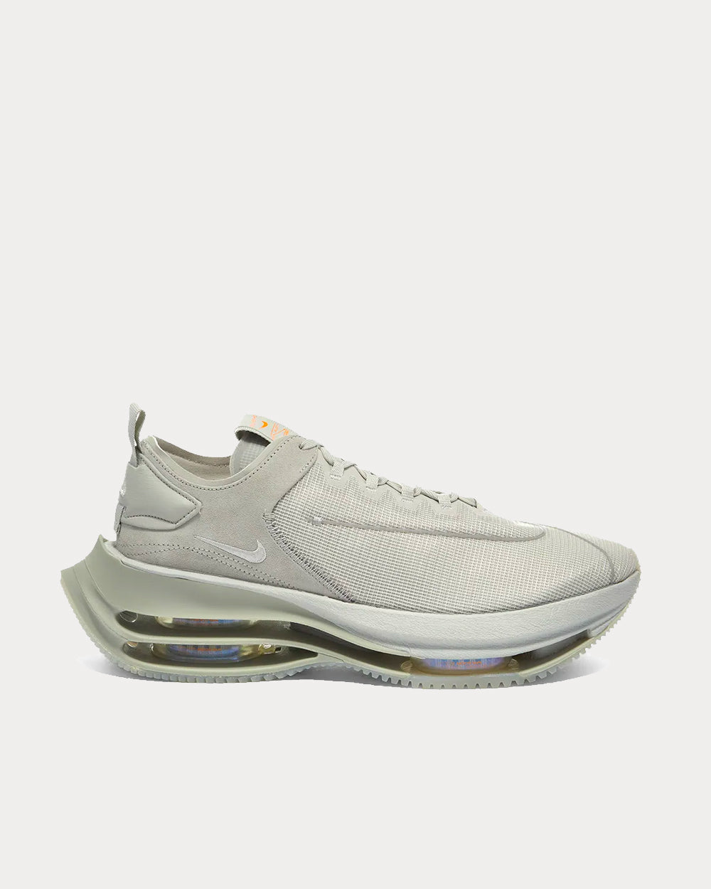 Nike Zoom Double-Stacked Grey Fog Low Top Sneakers - 1