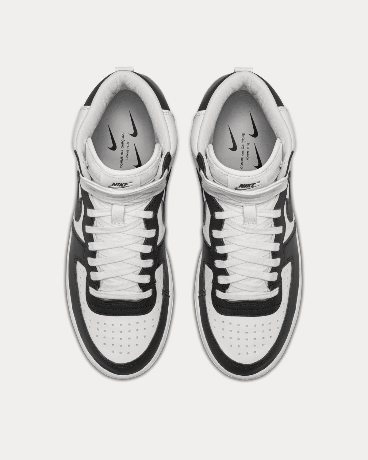 Nike x Comme des Garçons Terminator Black / White High Top Sneakers - 2