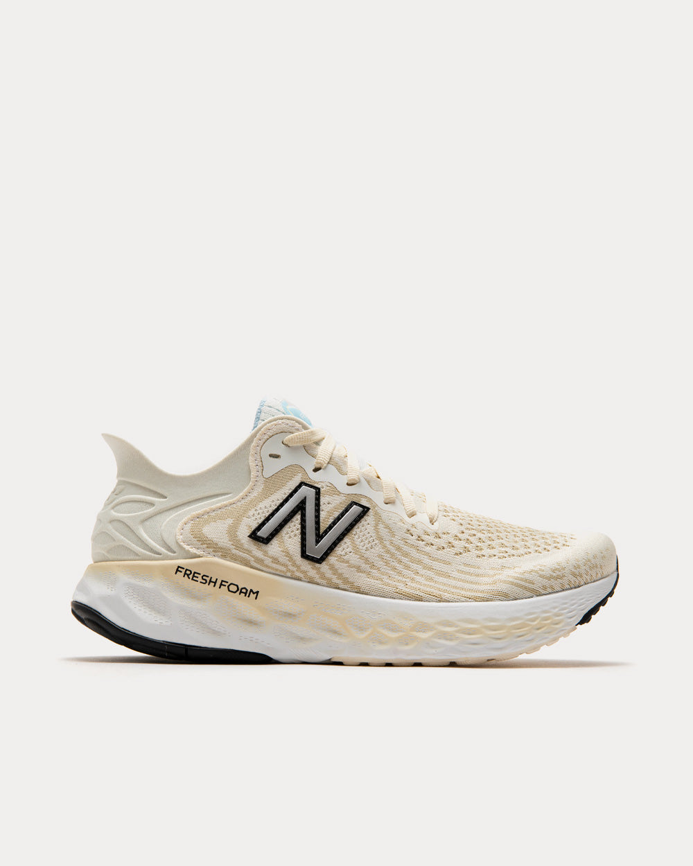 New Balance x Naked Copenhagen W1080 Sea Salt / Cloud Cream Running Shoes - 1