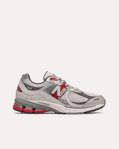 New Balance 2002RLB Silver Metallic / Team Red Low Top Sneakers