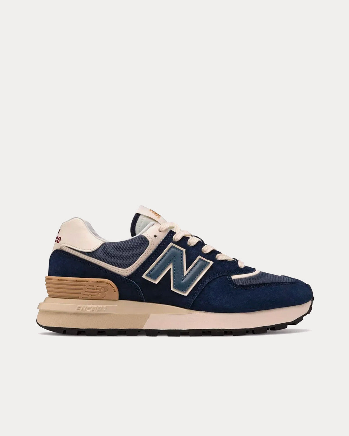 New Balance 574v1 Navy Low Top Sneakers - 1