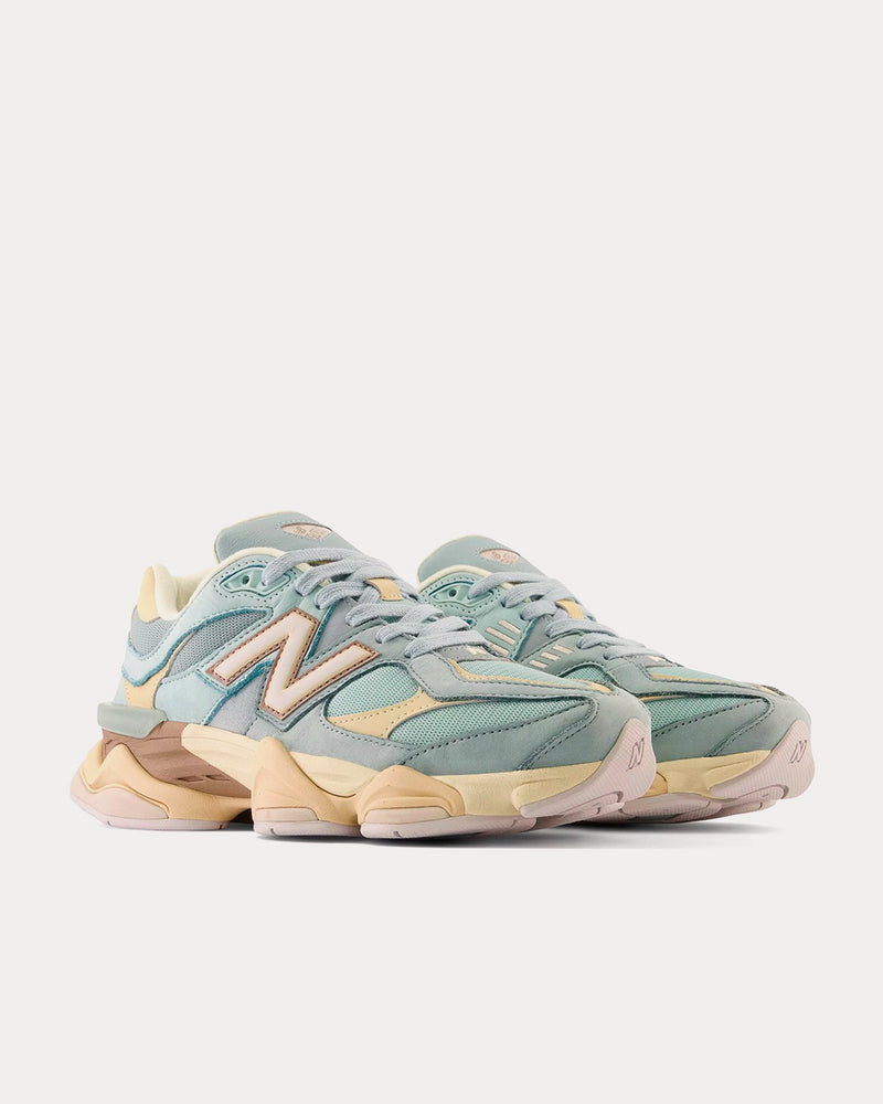 New Balance 9060 Blue with Turtledove and Moonbeam Low Top Sneakers - 3