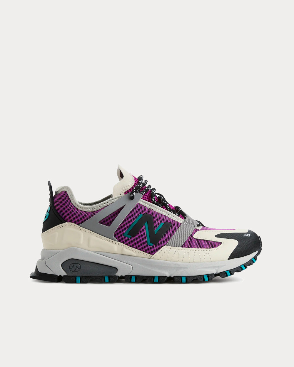 New Balance XRCT Purple Low Top Sneakers - 1