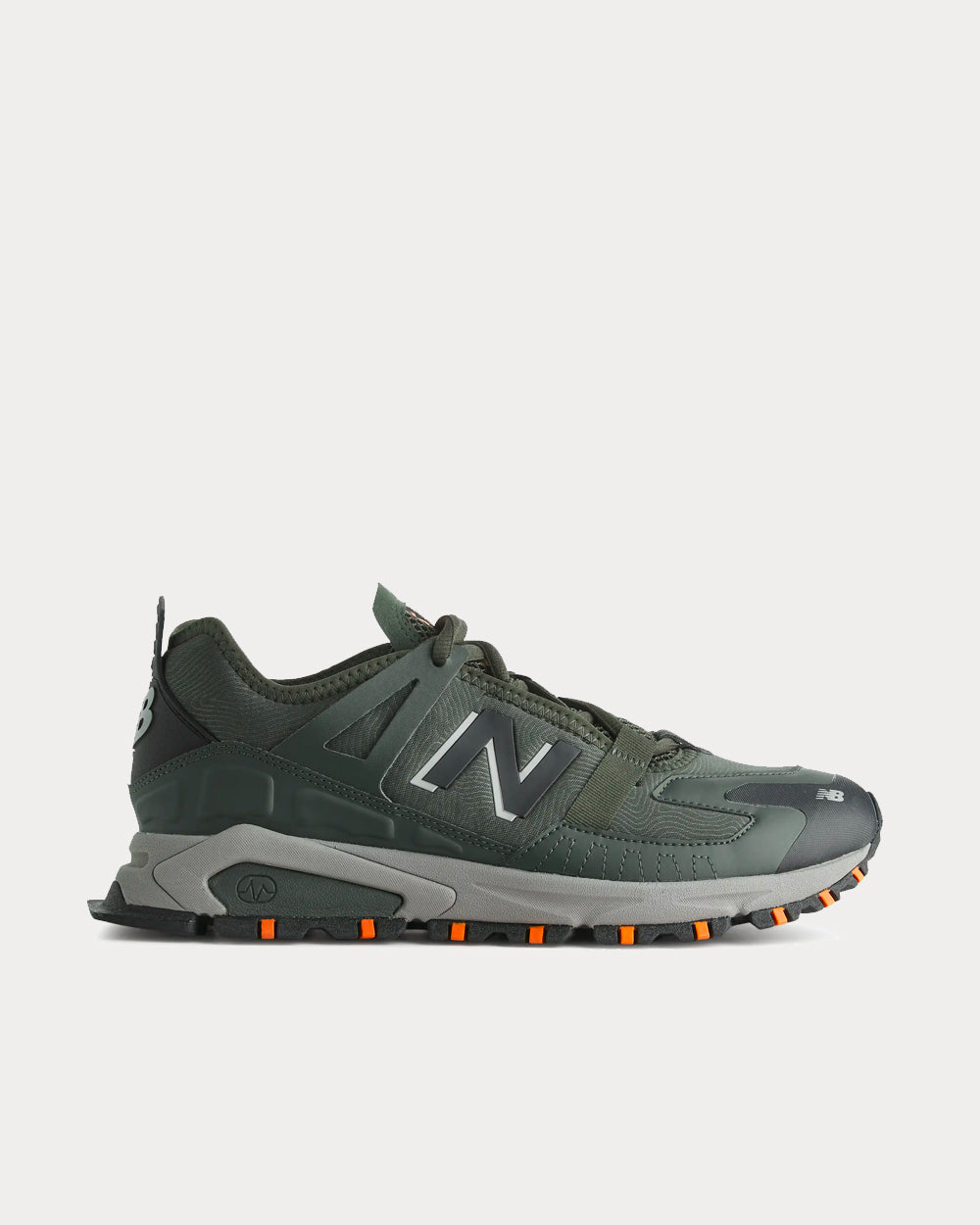 New Balance XRCT Green Low Top Sneakers - 1