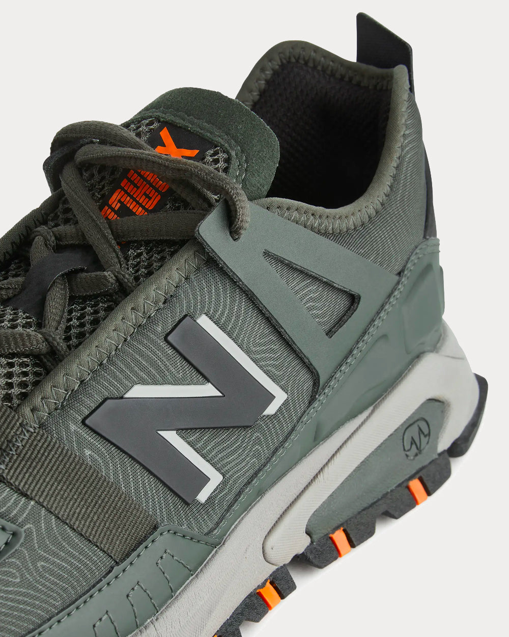 New Balance XRCT Green Low Top Sneakers - 4