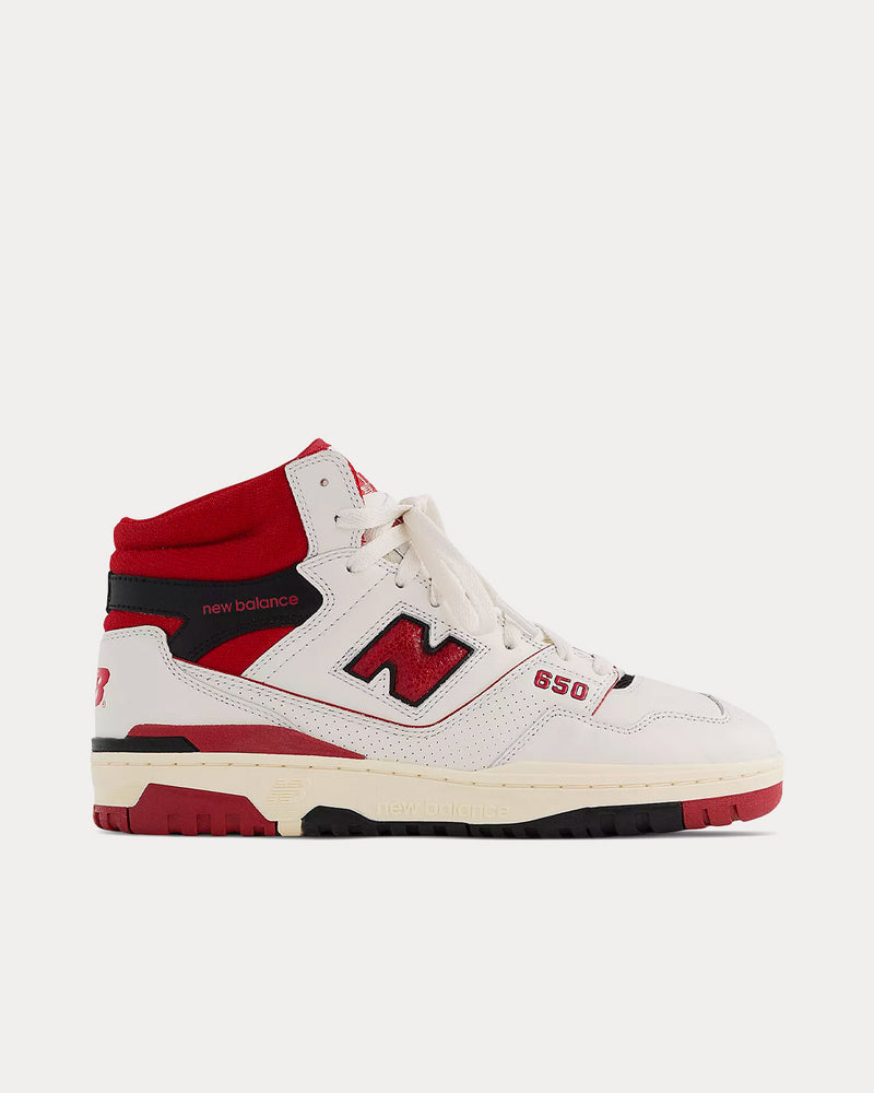 New Balance x Aime Leon Dore 650 Tempo Red With Sea Salt High Top Sneakers - 1