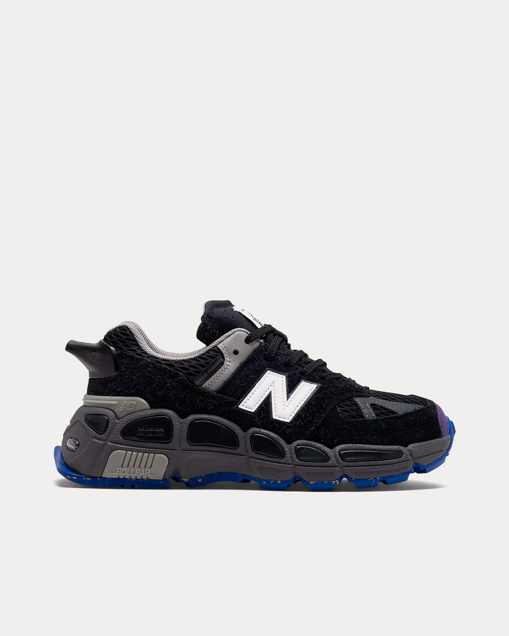 New Balance x Salehe Bembury 574 Yurt Black Low Top Sneakers - 1