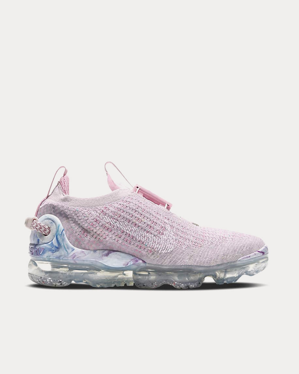 Nike Air VaporMax 2020 Flyknit Light Arctic Pink Low Top Sneakers - 1