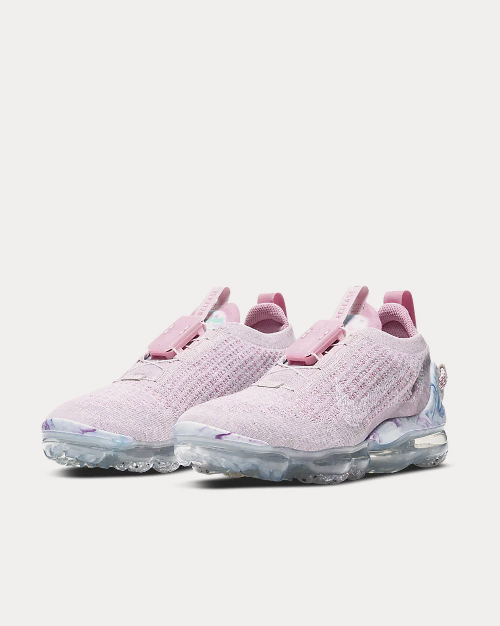 Nike Air VaporMax 2020 Flyknit Light Arctic Pink Low Top Sneakers - 4