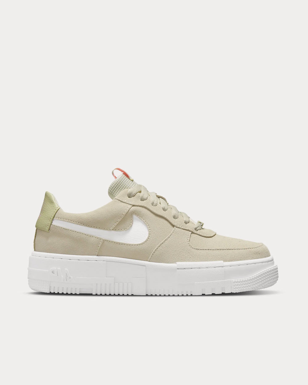AF-1 Pixel White / Sea Glass / Arctic Punch / Olive Aura Low Top Sneakers