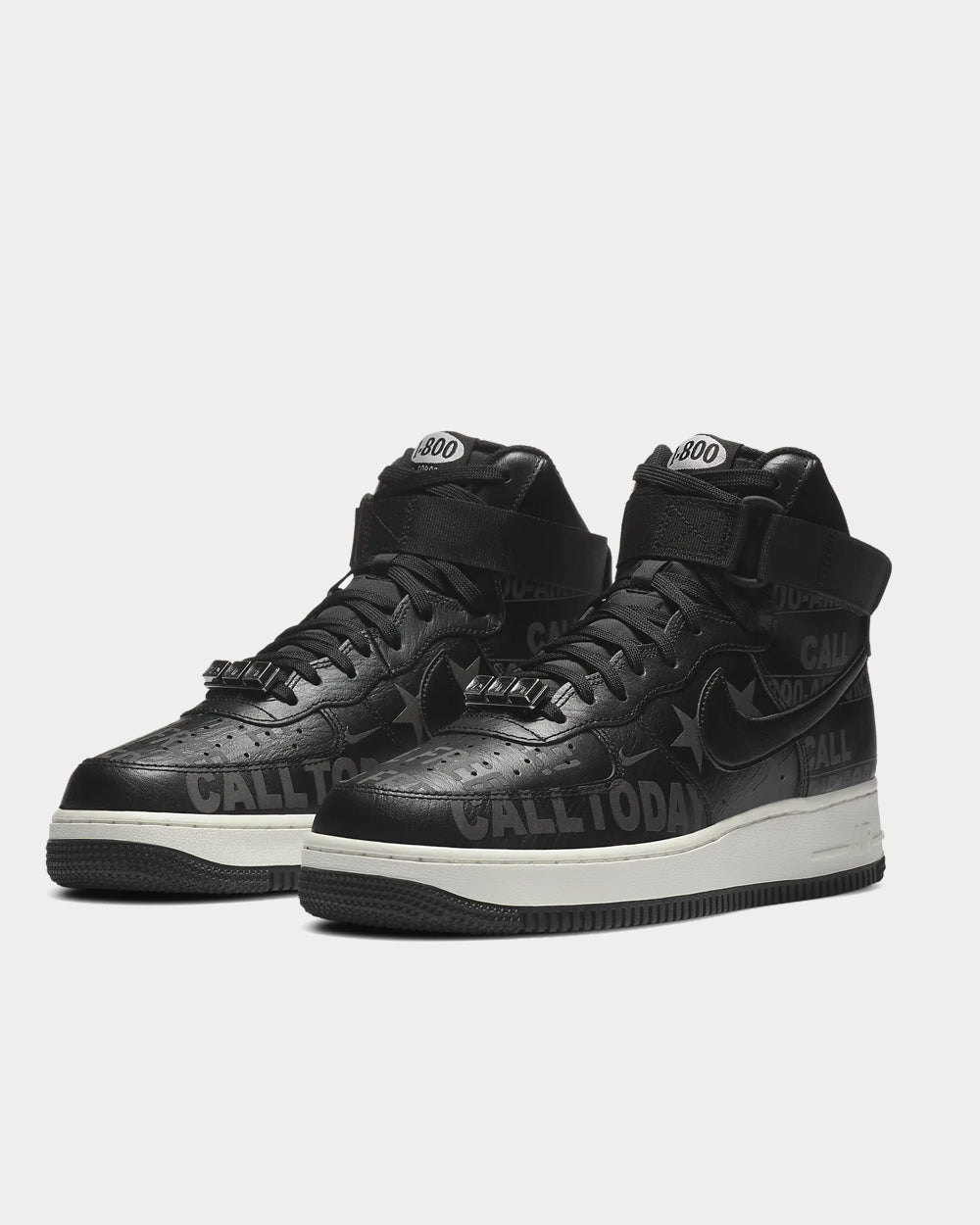 Nike air force 1 07 premium fashion black