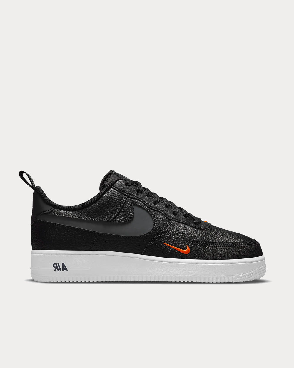 Nike Air Force 1 LV8 Black / Total Orange / White / Smoke Grey Low Top Sneakers - 1