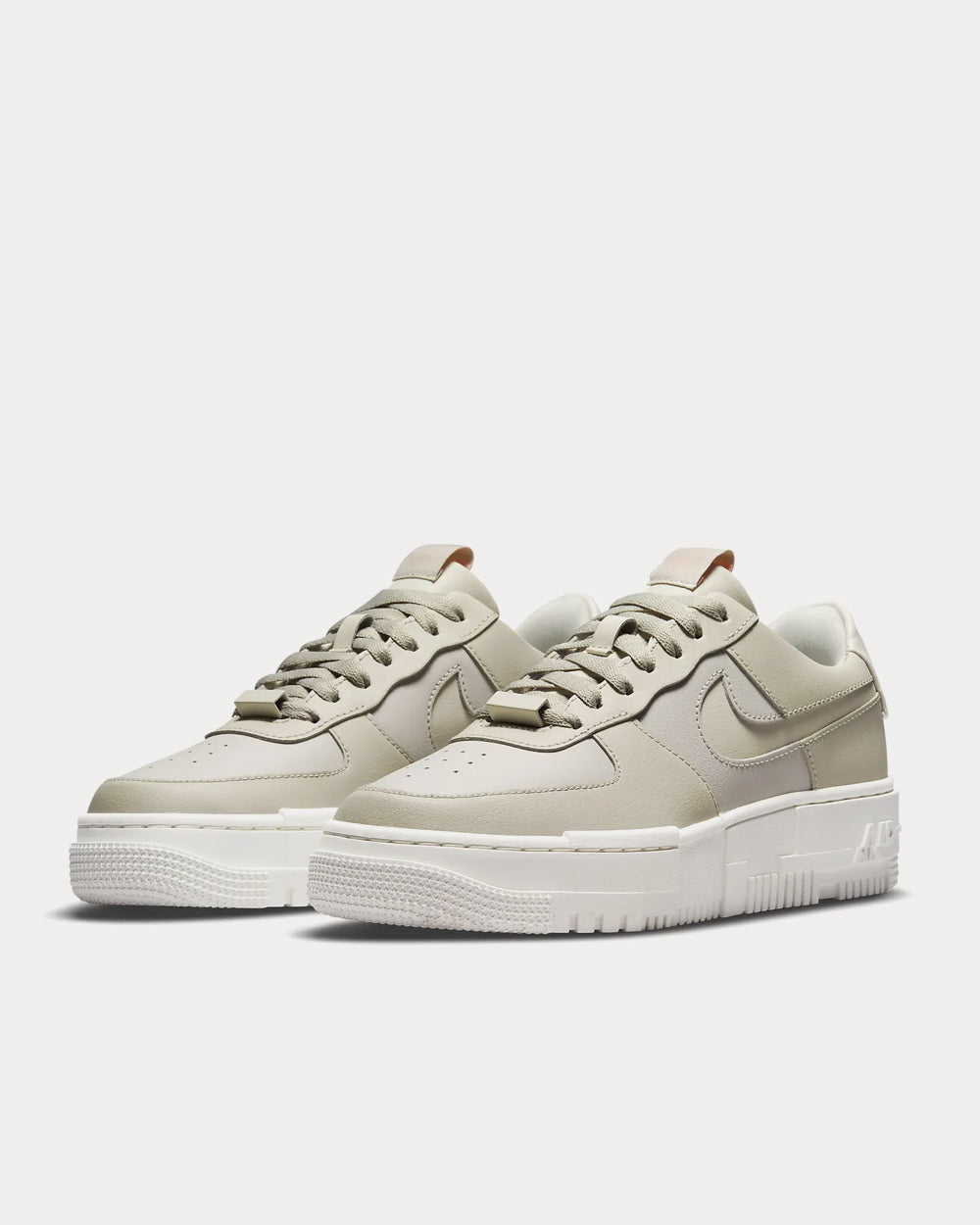 Nike Air Force 1 Pixel Light Stone / Summit White / Pale Coral / Light Bone Low Top Sneakers - 2