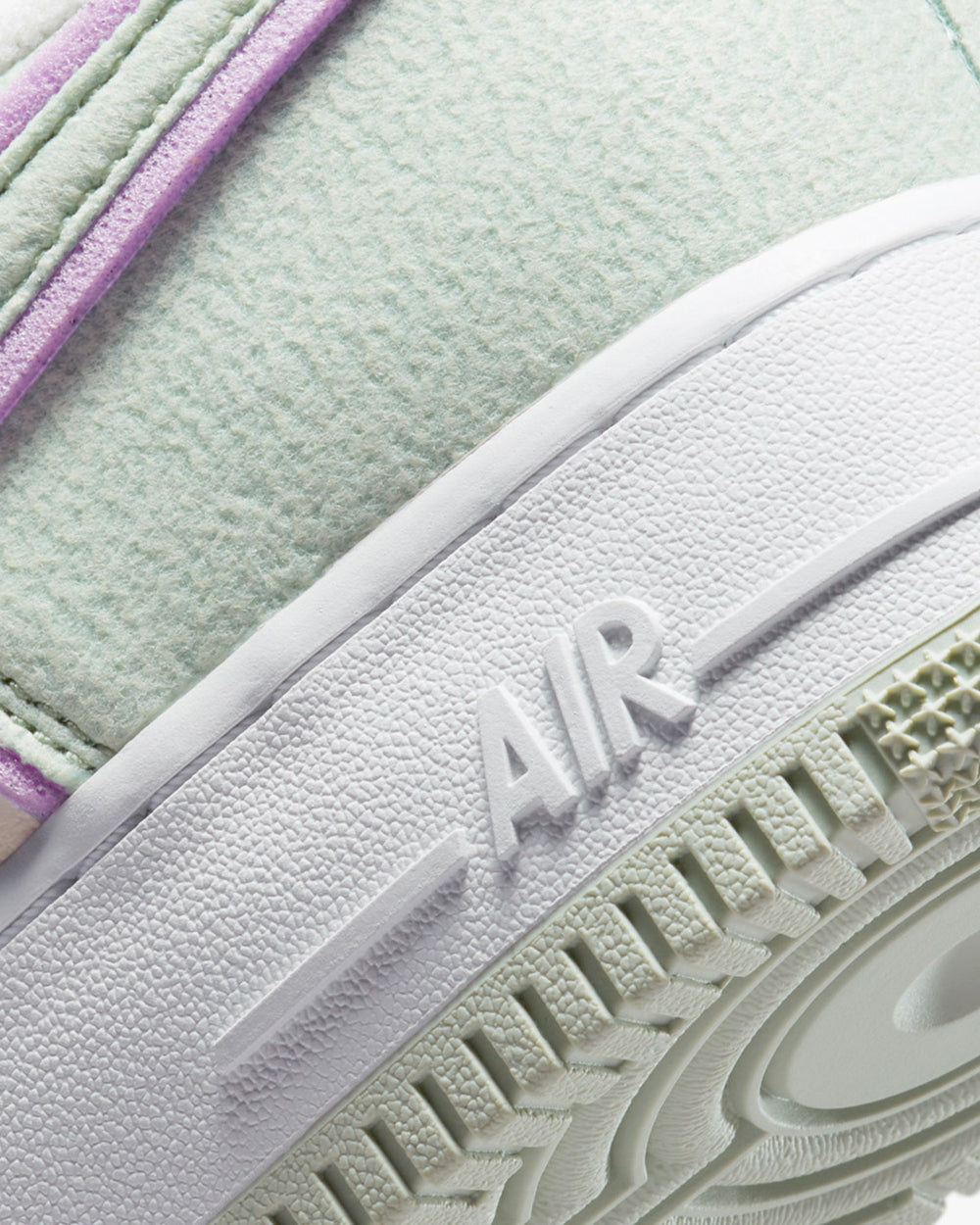 Nike Air Force 1 Sea Glass / Sea Foam / Pure Violet Low Top Sneakers - 6