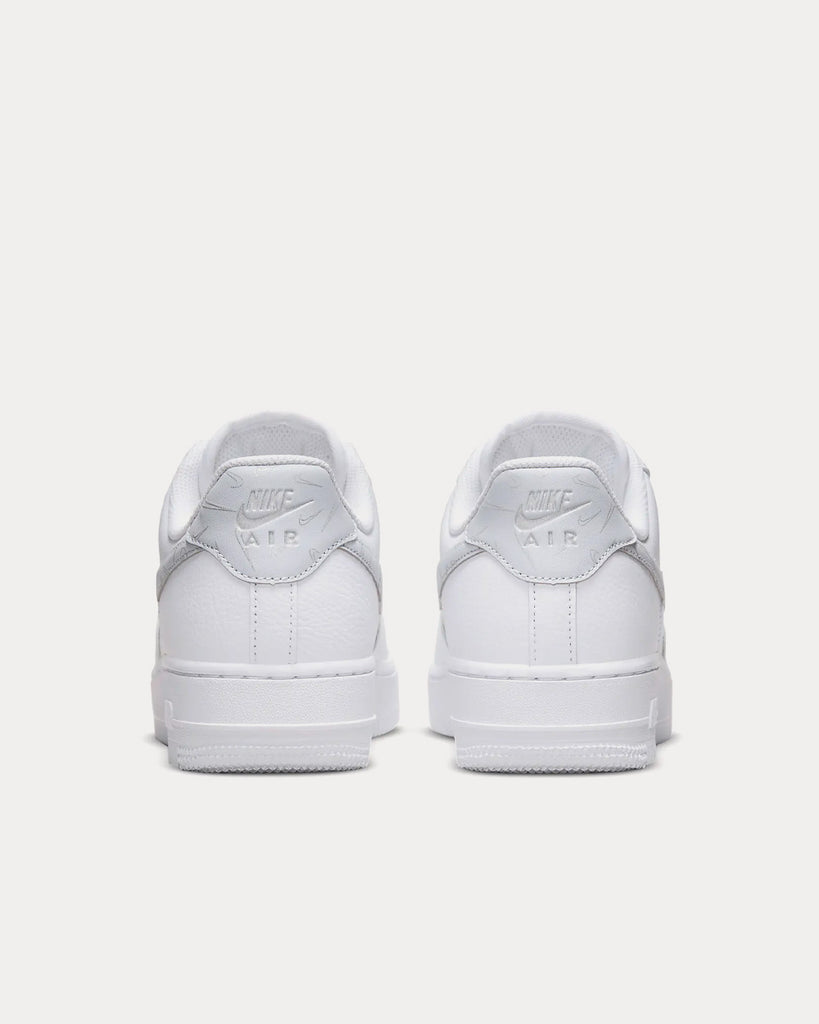 Nike Air Force 1 '07 Essential White / Light Silver Low Top Sneakers -  Sneak in Peace