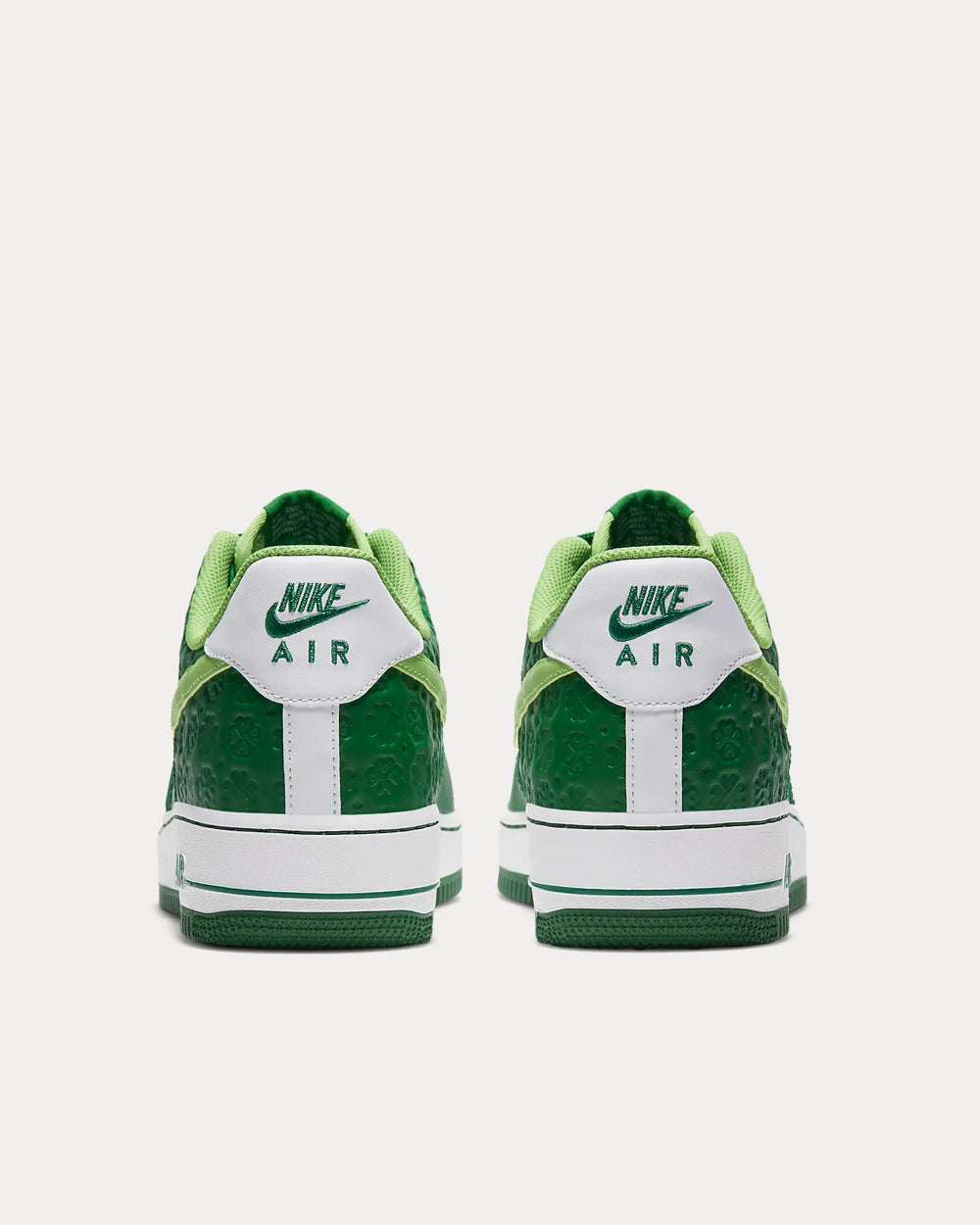 Nike Air Force 1 '07 Pine Green/White/Metallic Gold/Mean Green Low Top Sneakers - 4