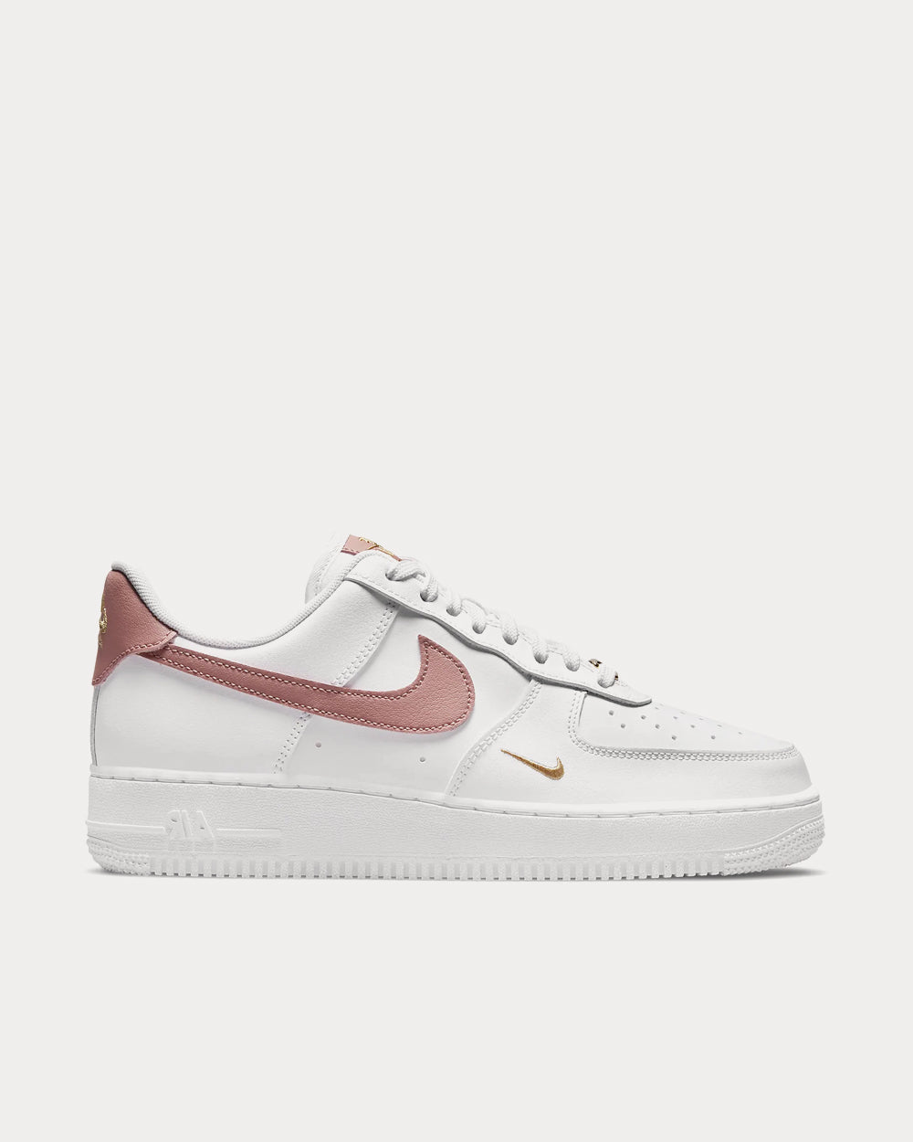 Air Force 1 '07 Essential White / Rust Pink Low Top Sneakers