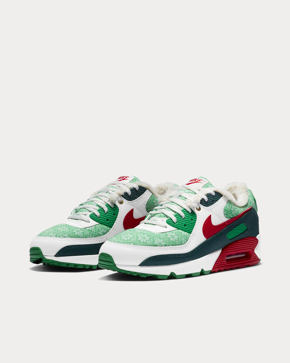 Nike Air Max 90 Lucky Green Low Top Sneakers - 2