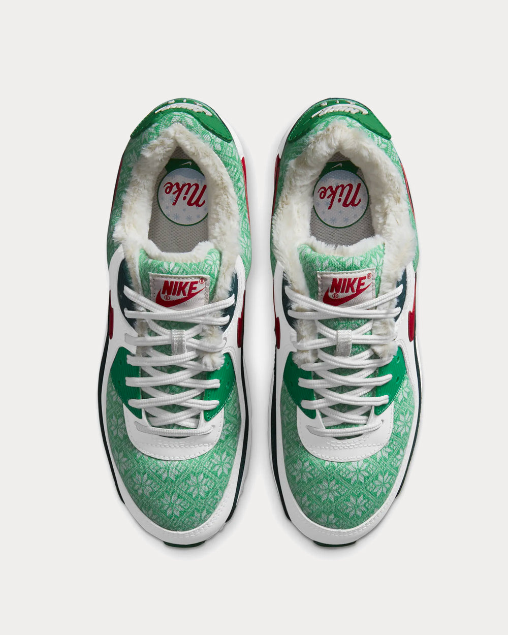 Nike Air Max 90 Lucky Green Low Top Sneakers - 3