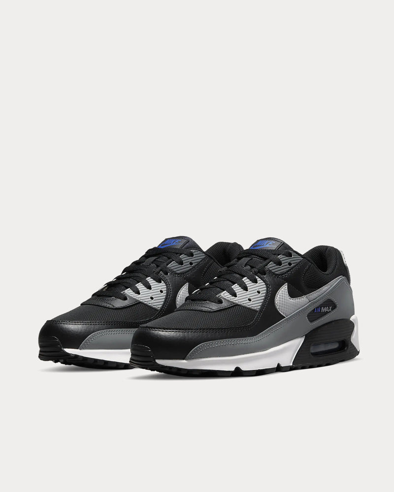 Nike Air Max 90 Black / Iron Grey / Particle Grey / Reflect Silver Low Top Sneakers - 2