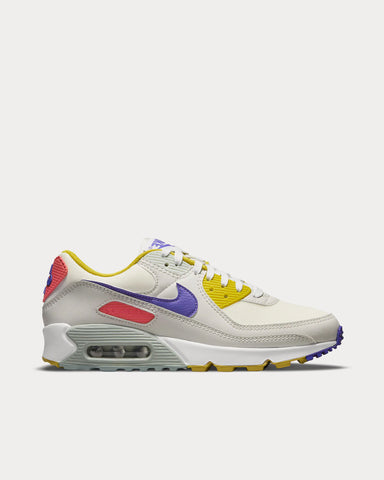 Nike Air Max 90 Summit White / Light Bone / Pistachio Frost / Lapis Low Top Sneakers