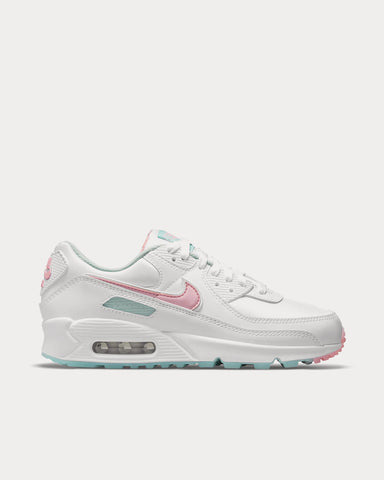 Nike Air Max 90 White / Barely Green / Light Dew / Arctic Punch Low Top Sneakers