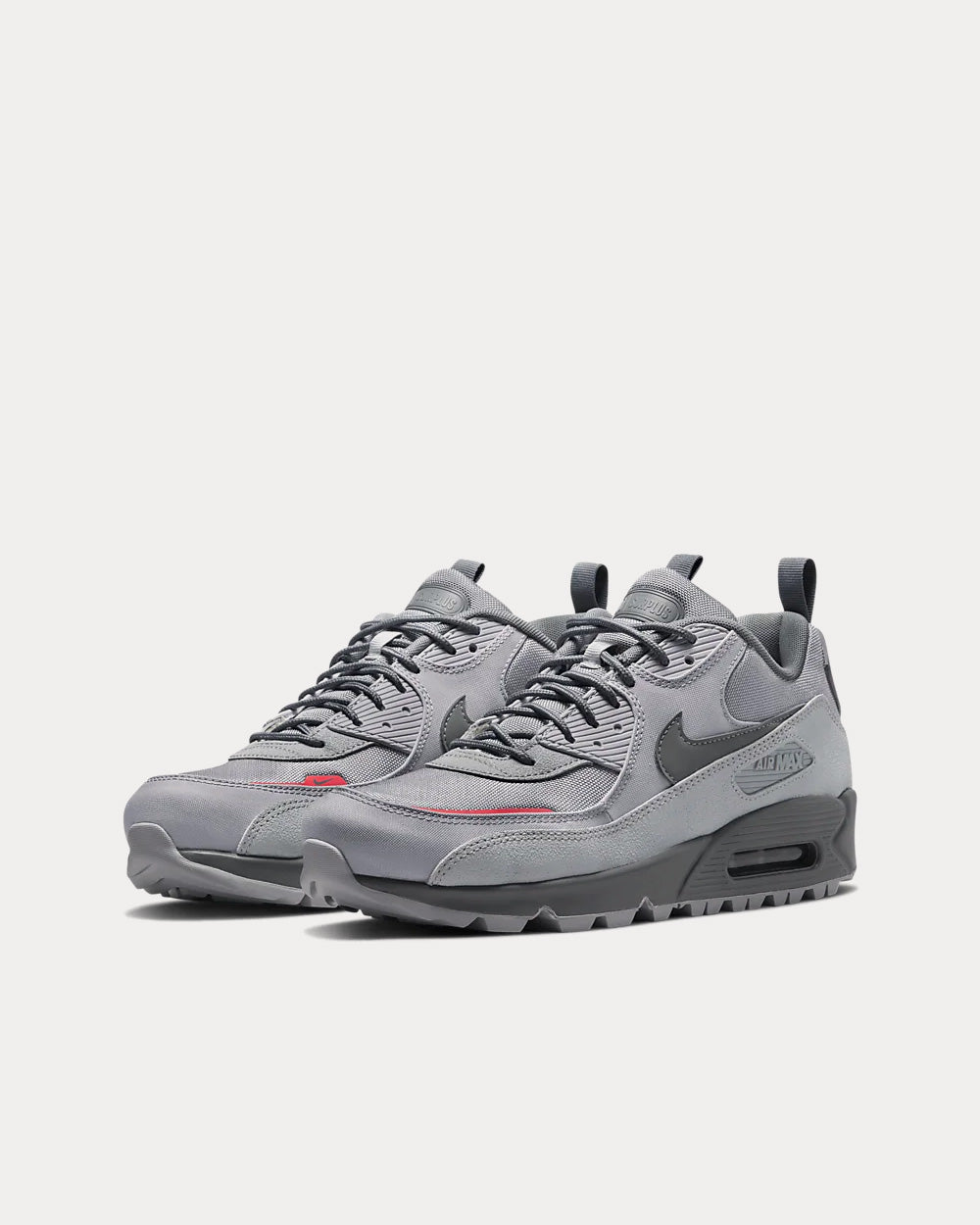 Nike Air Max 90 Surplus Wolf Grey / Pink Salt / Cool Grey Low Top Sneakers - 3