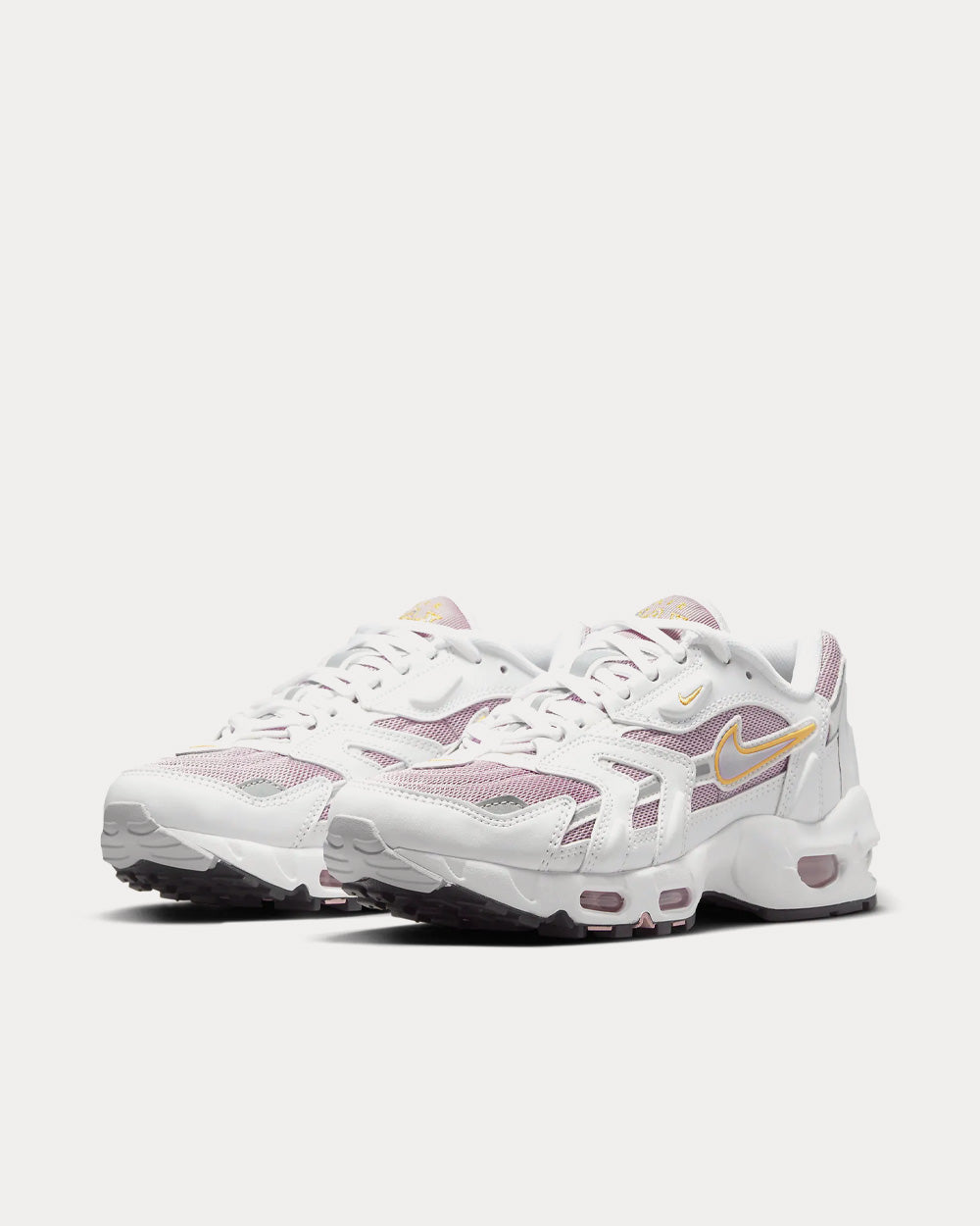 Nike Air Max 96 2 White / Plum Fog / Pink Glaze / Purple Dawn Low Top Sneakers - 3