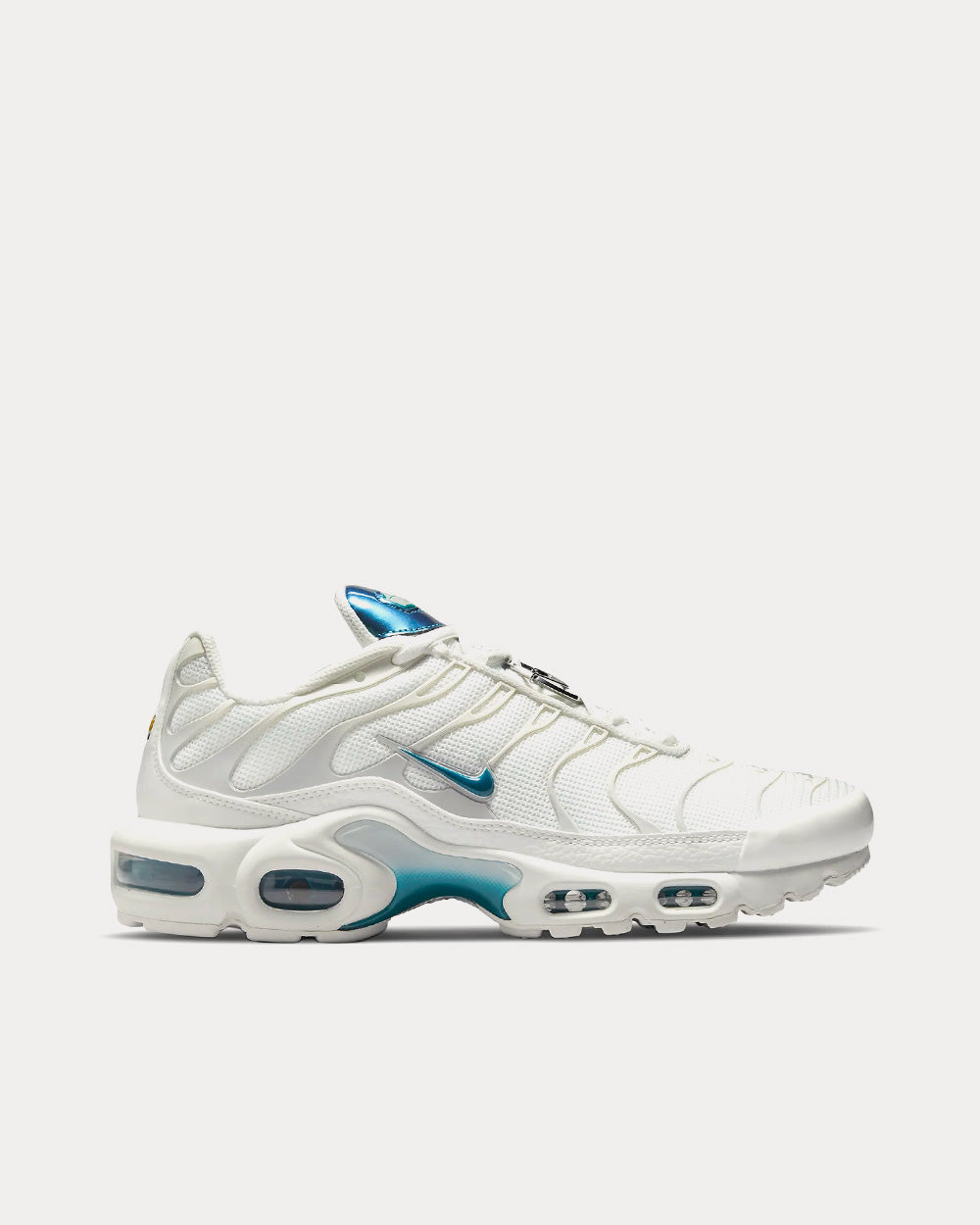 Nike Air Max Plus Summit White / Grey Fog / Metallic Silver / Bright Spruce Low Top Sneakers - 1