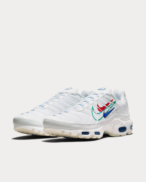 Motiveren Gedachte hop Nike Air Max Plus White / Green Noise / University Red / Game Royal Low Top  Sneakers - Sneak in Peace