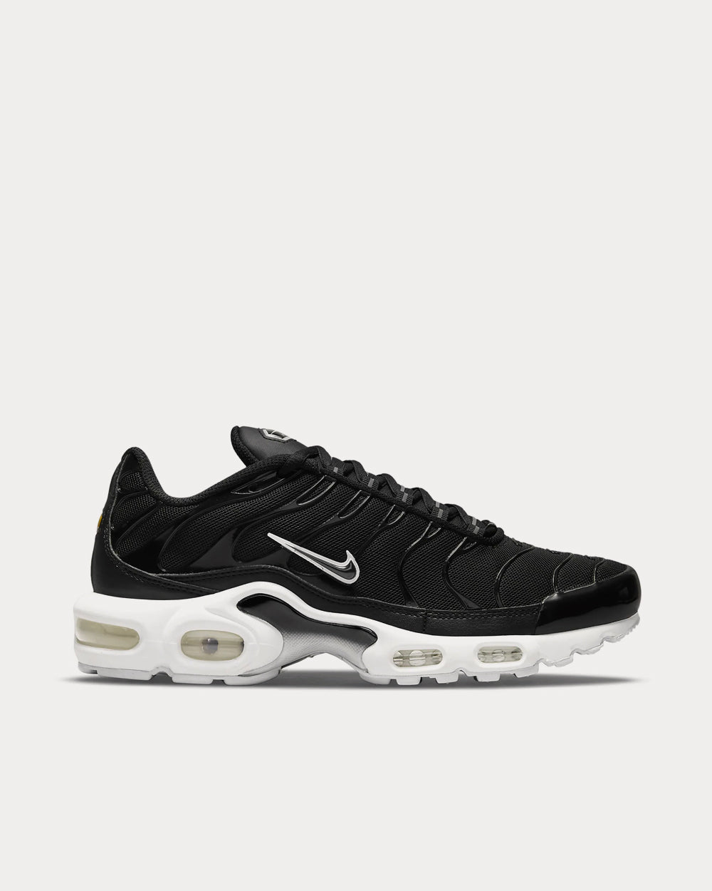 Nike Air Max Plus Black / White Low Top Sneakers - 1