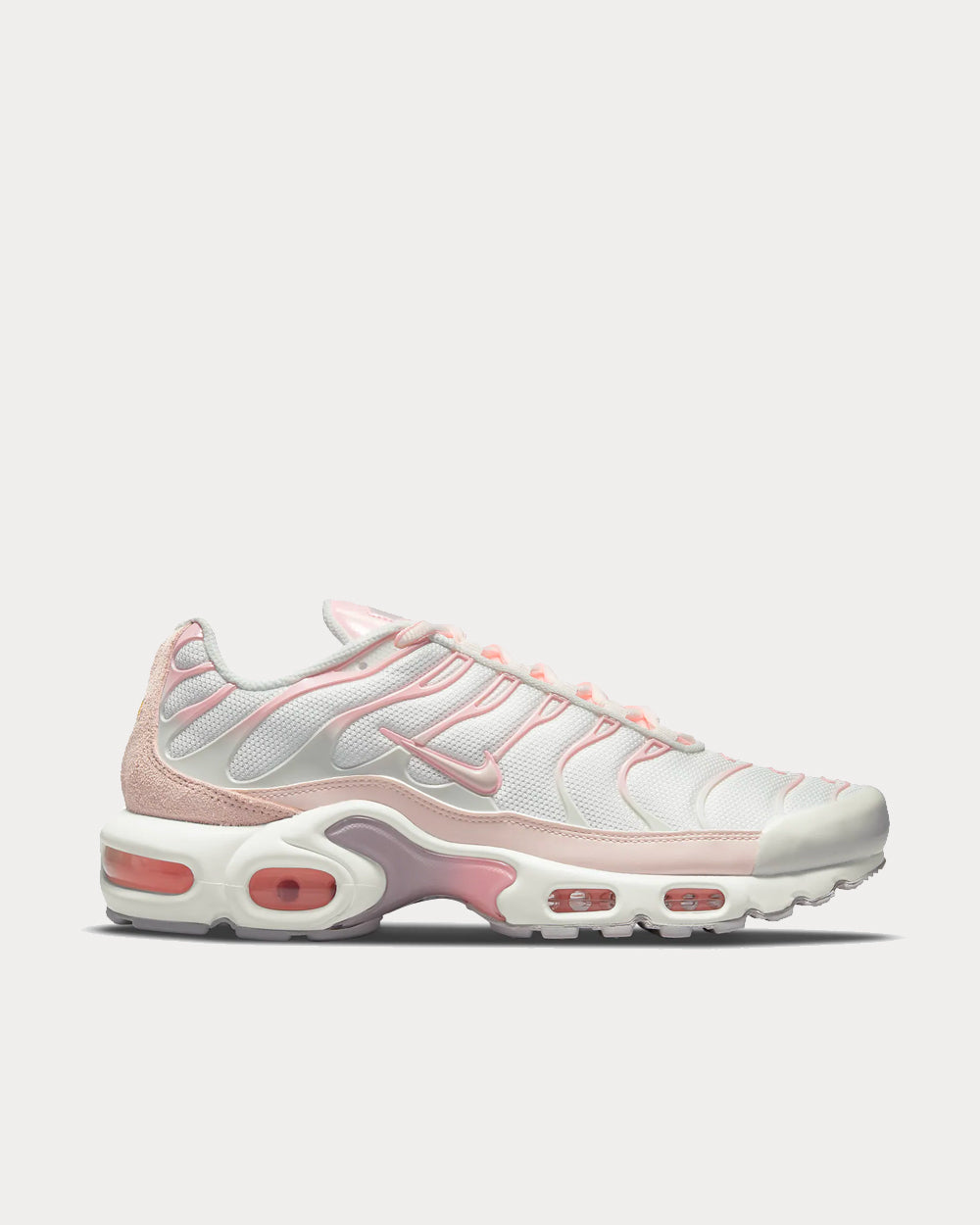 Nike Air Max Plus Summit White Arctic Punch White Barely Rose Low Top Sneakers Sneak in Peace