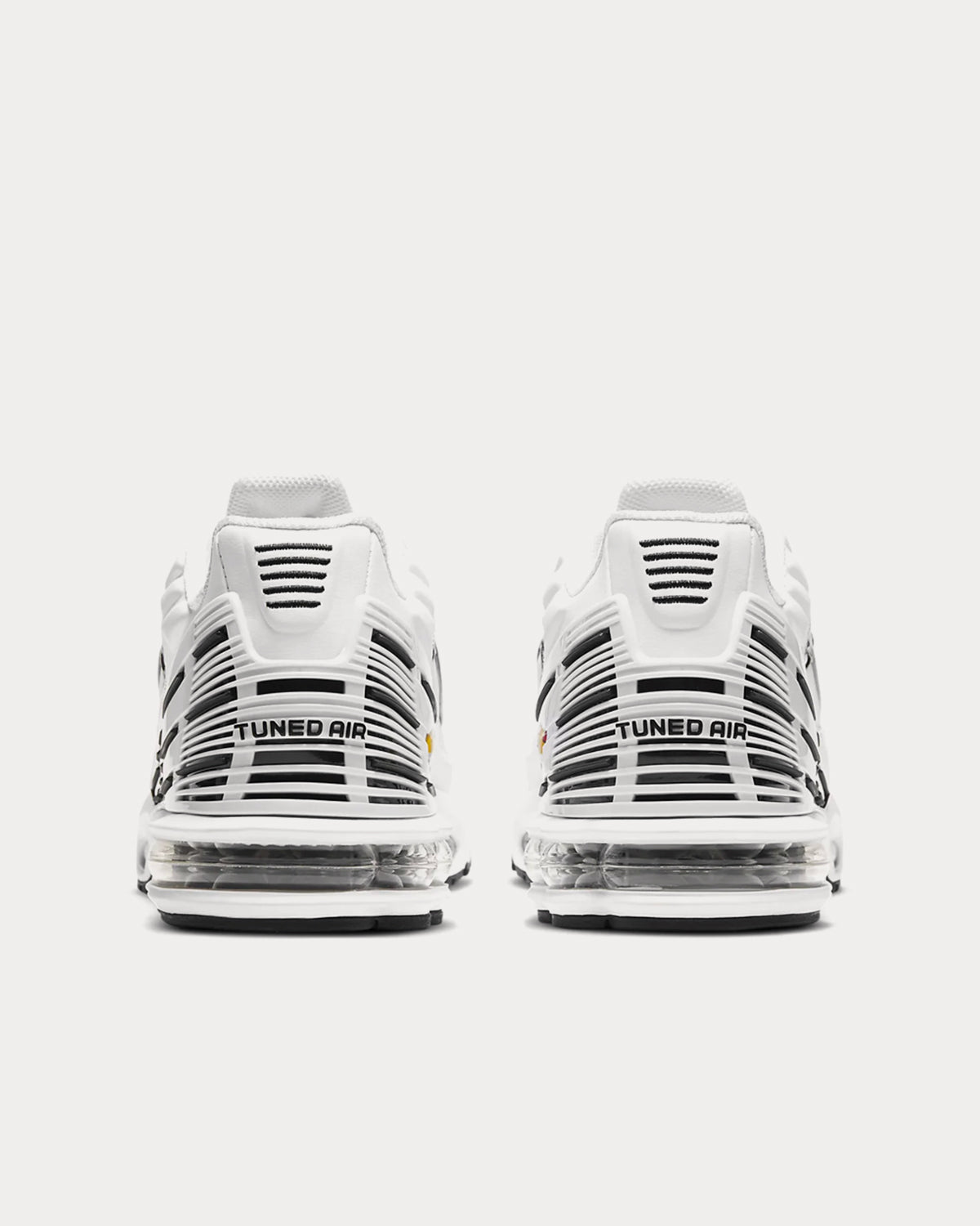 Nike Air Max Plus 3 Leather White Low Top Sneakers - 5