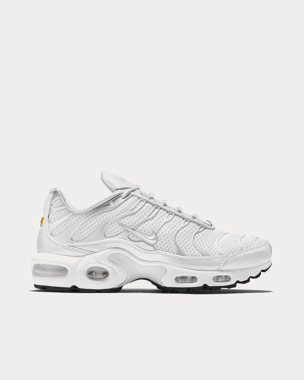 Women s Air Max Plus Premium White Low Top Sneakers