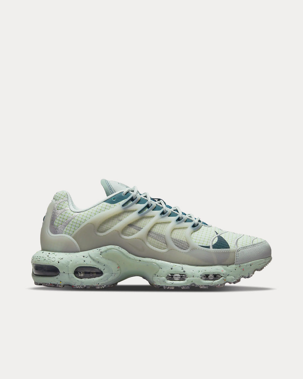 Nike Air Max Terrascape Plus Grey Haze / Seafoam / Dark Teal Green Low Top Sneakers - 1