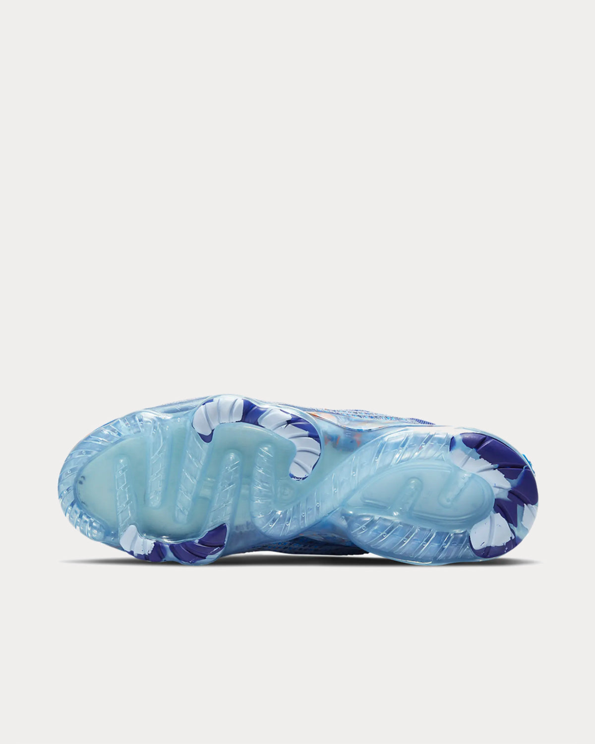 Nike Air VaporMax 2020 Flyknit Stone Blue Low Top Sneakers - 4