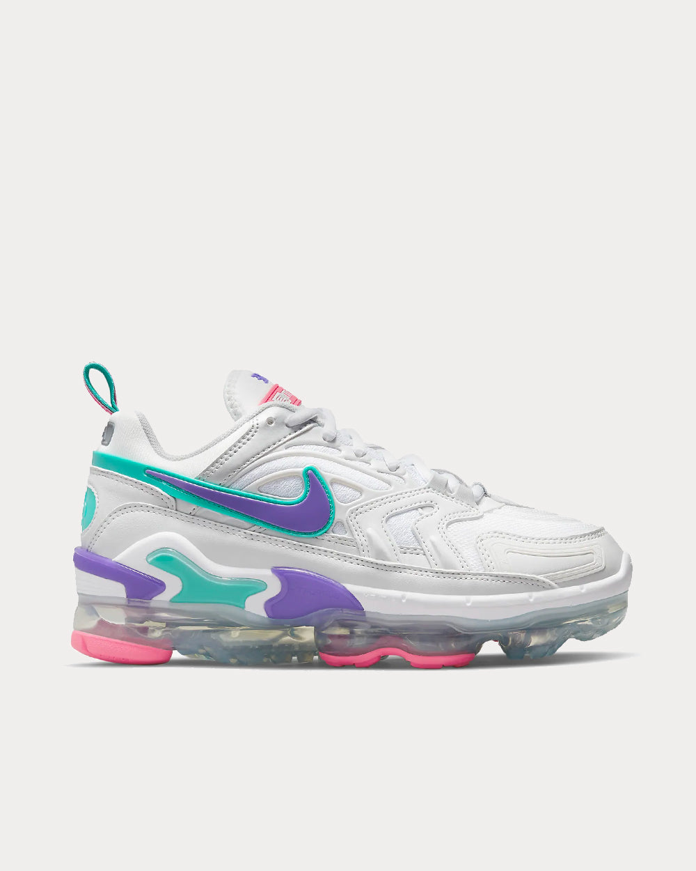 Nike Air VaporMax EVO Photon Dust / White / Hyper Pink / Hyper Grape Low Top Sneakers - 1