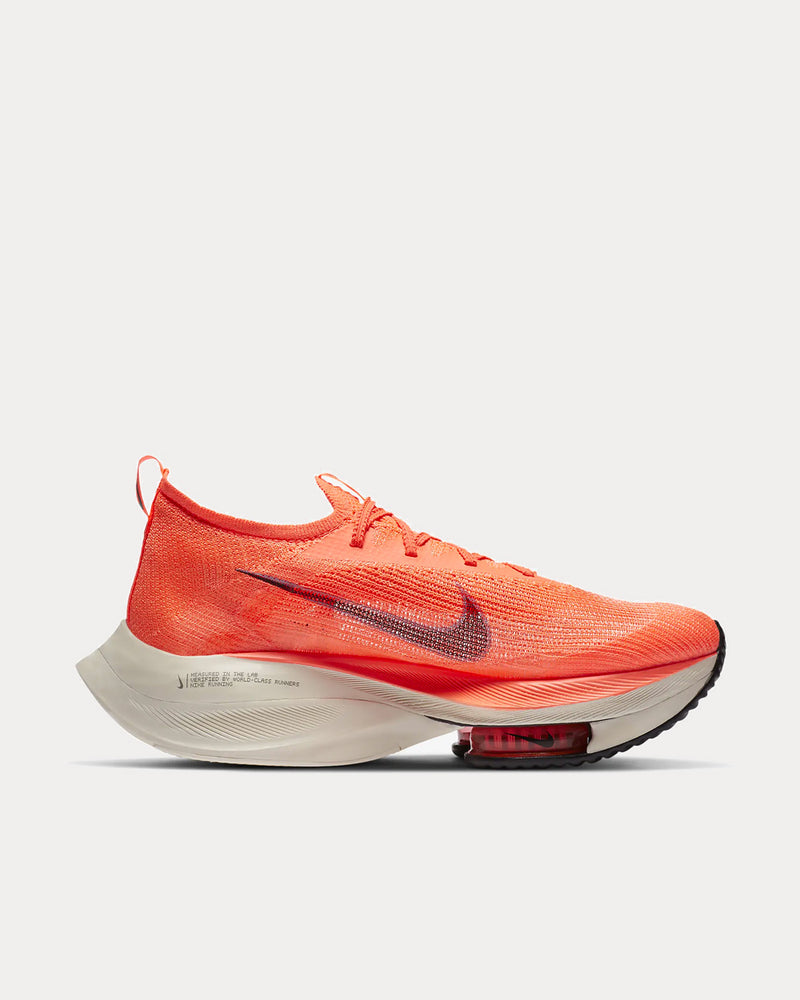 Nike Air Zoom Alphafly NEXT Orange Running Trainers - 1