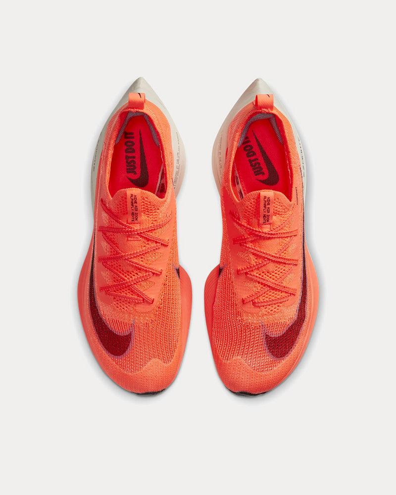 Nike Air Zoom Alphafly NEXT Orange Running Trainers - 3