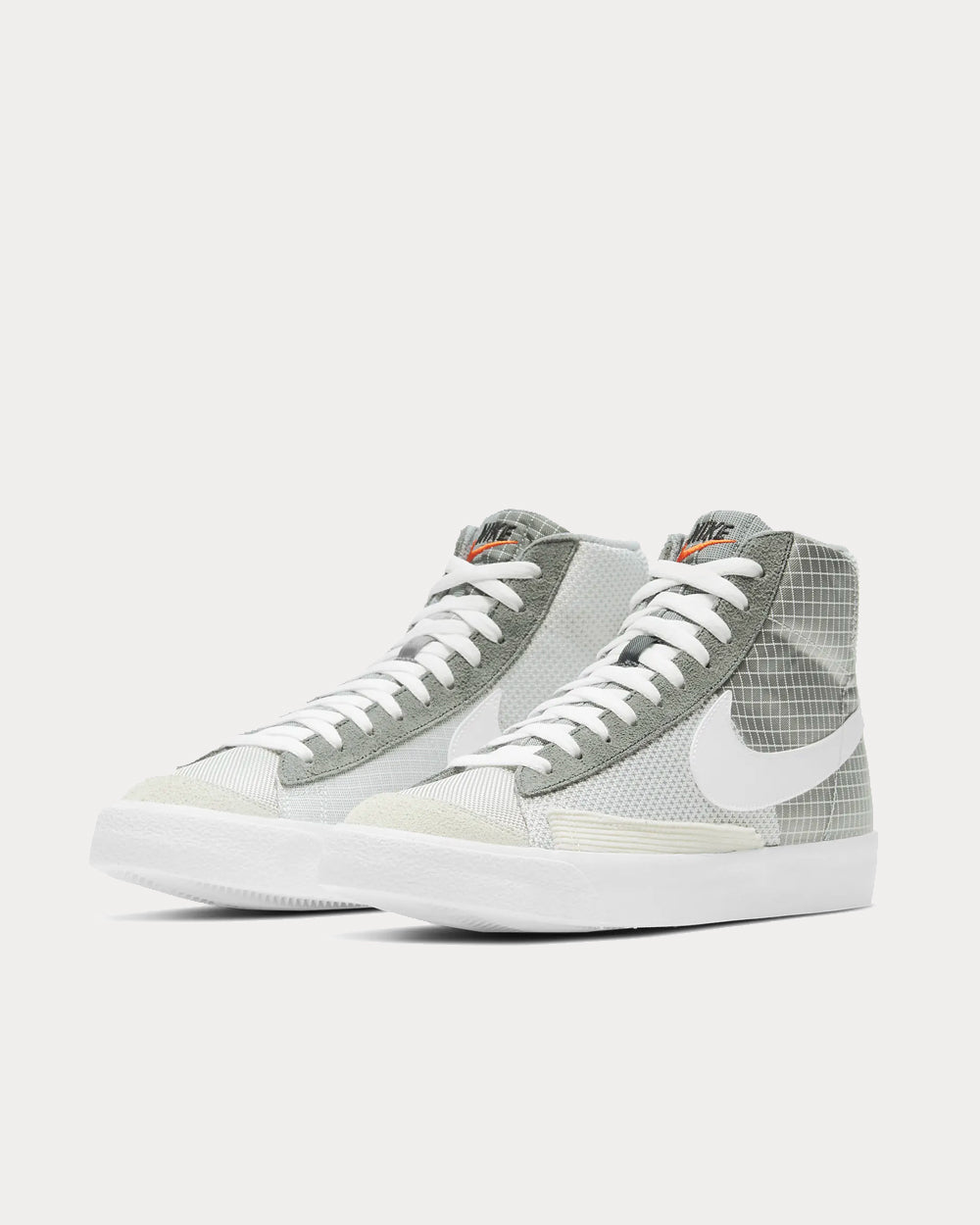 Nike Blazer Mid '77 Patch Smoke Grey High Top Sneakers - 2