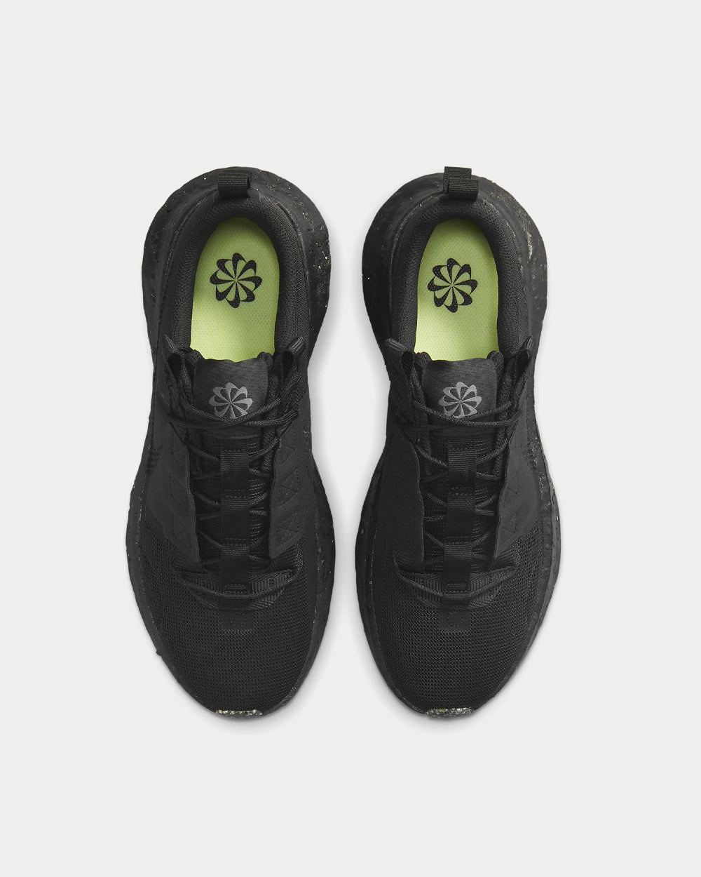 Nike Crater Impact Black / Barely Volt / Black Low Top Sneakers - 2