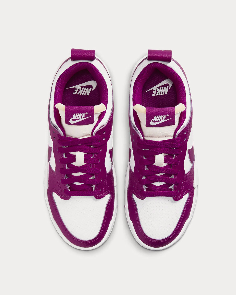 Nike Dunk Disrupt White / Red Plum Low Top Sneakers - 2