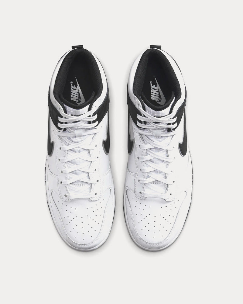 Nike Dunk High Retro SE White / White / Black High Top Sneakers - 2