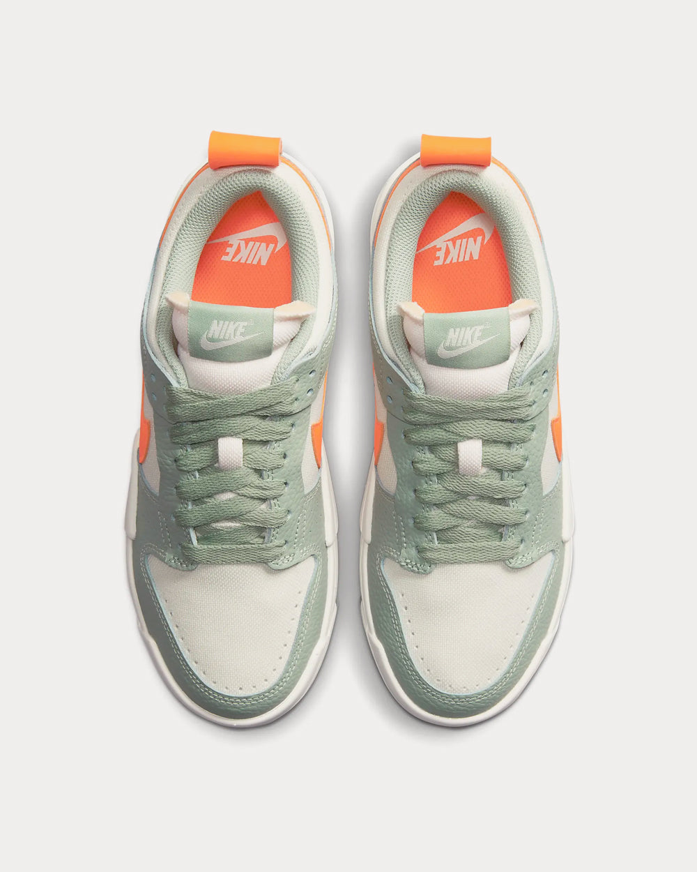 Nike Dunk Low Disrupt Sea Glass / Steam / Sail / Hyper Crimson Low Top Sneakers - 3