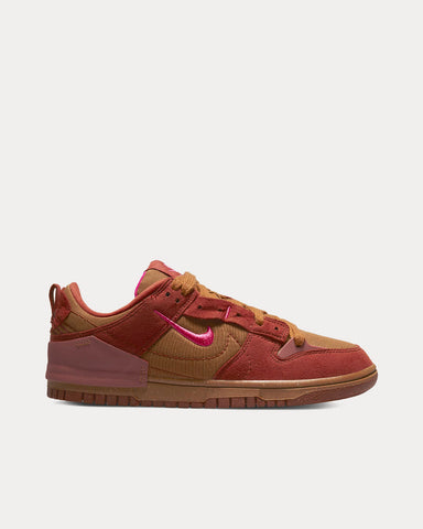 Nike Dunk Low Disrupt 2 Desert Bronze / Rugged Orange / Canyon Rust / Pink Prime Low Top Sneakers