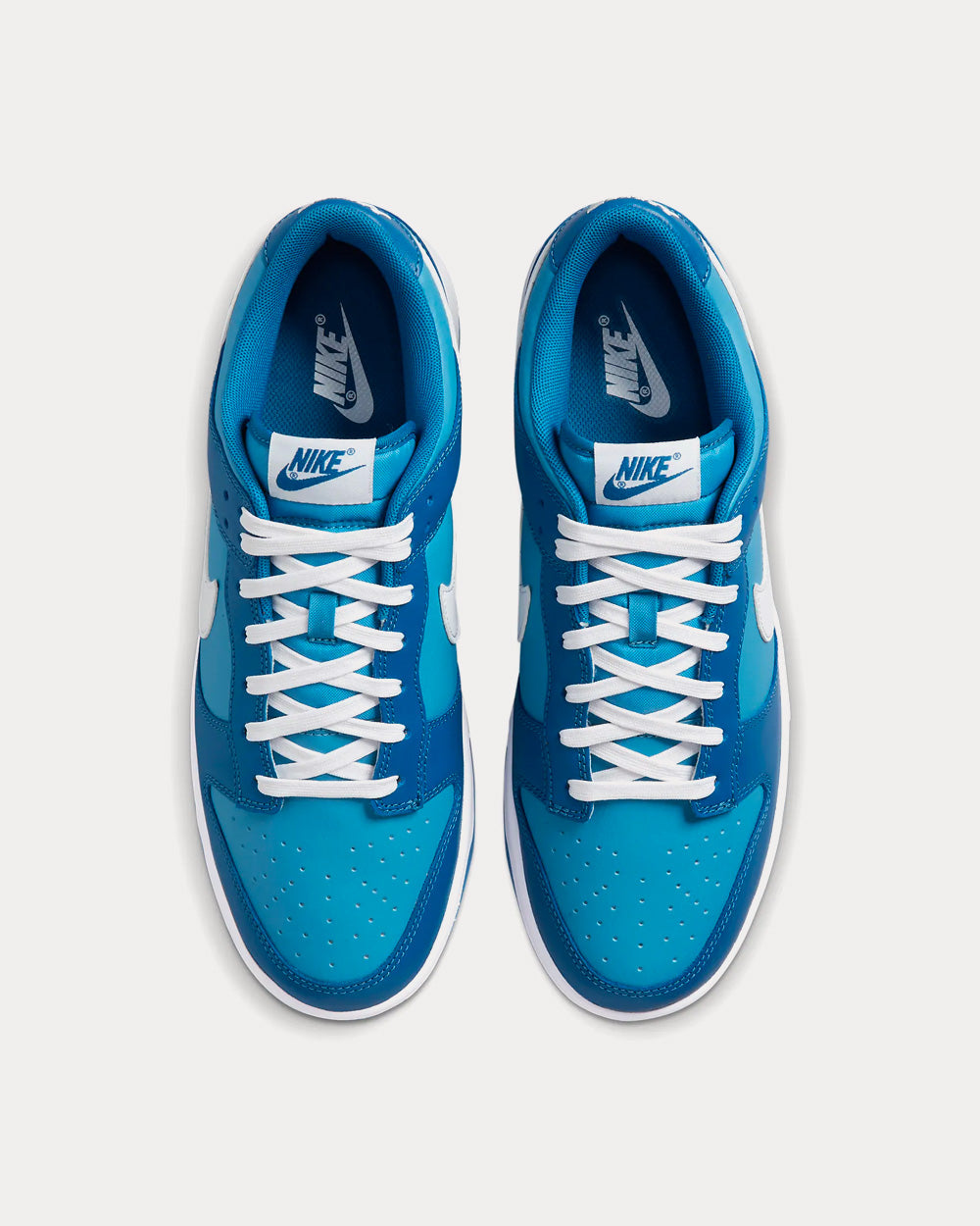 Nike Dunk Low Retro Dark Marina Blue / Dutch Blue / White Low Top Sneakers - 2