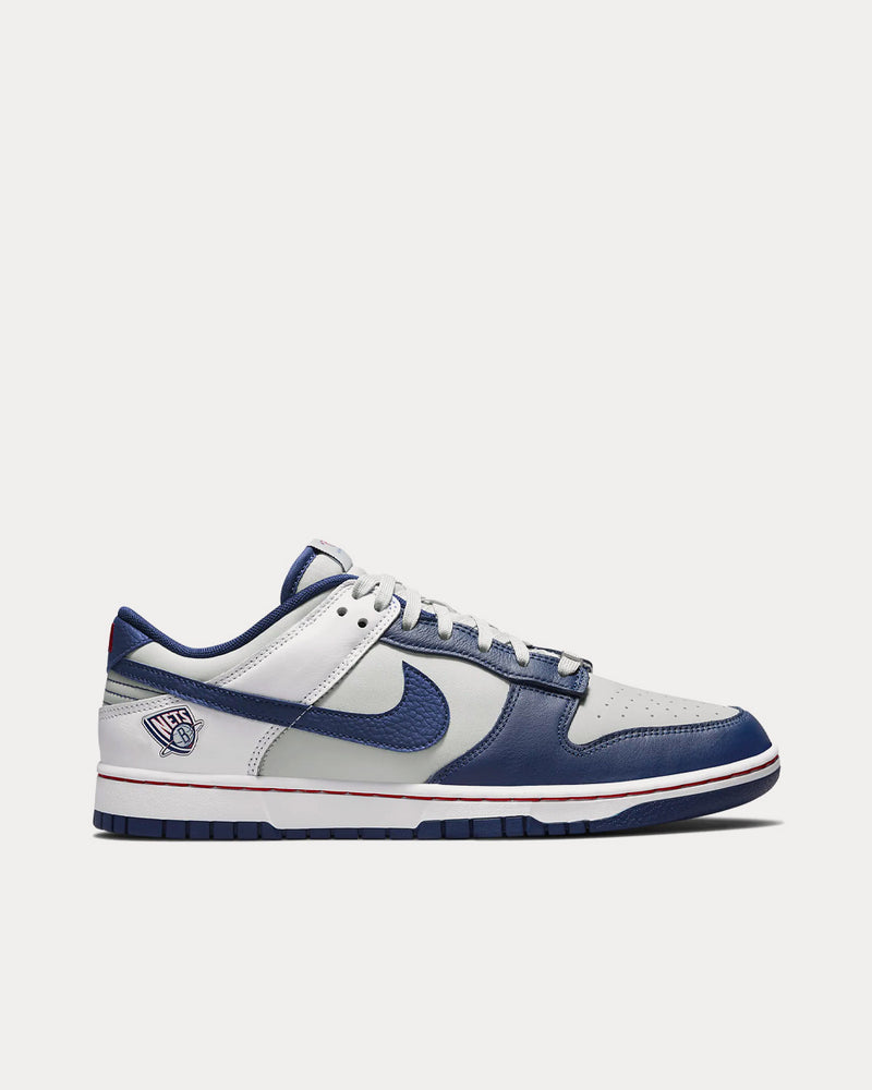 Nike Dunk Low Retro 'Diamond Anniversary' Grey Fog / White / Blue Void / Blue Void Low Top Sneakers - 1