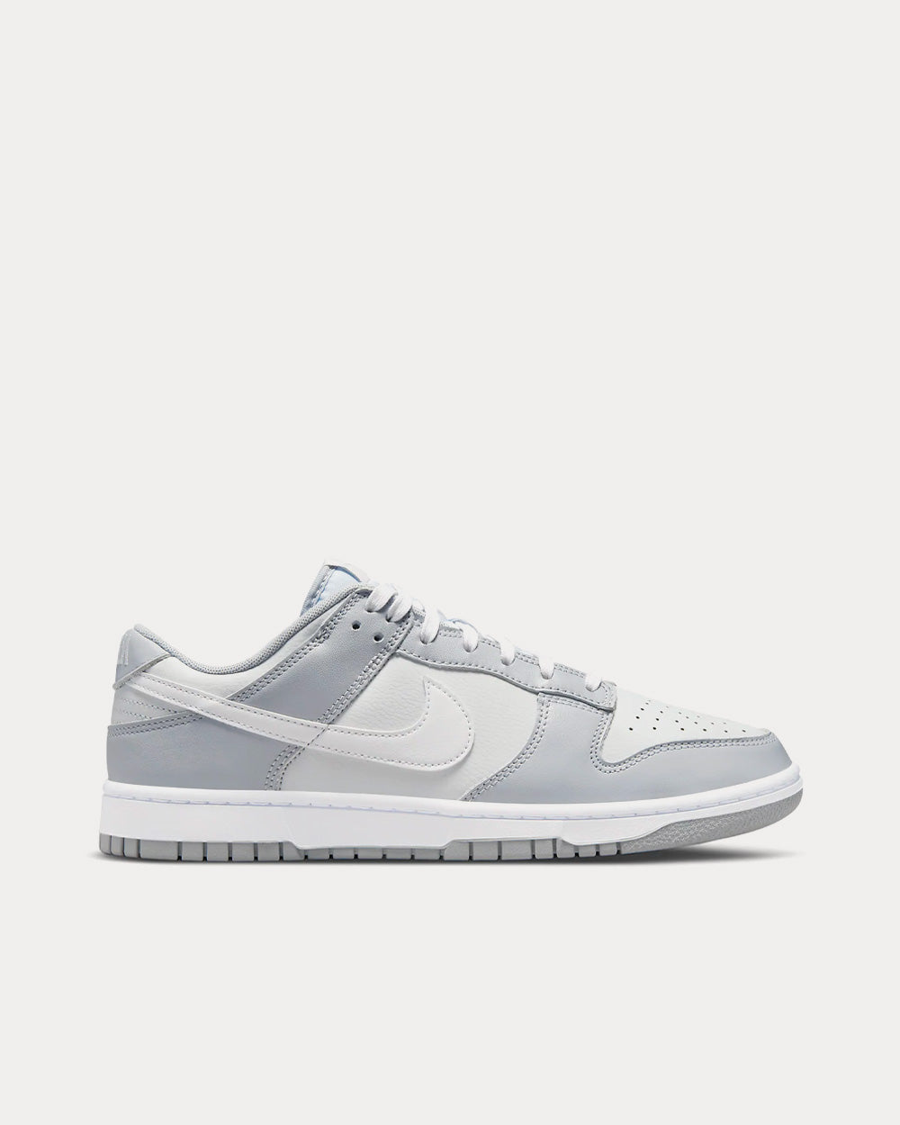 Nike Dunk Low Retro 'Two Tone Grey' Pure Platinum / Wolf Grey / White Low Top Sneakers - 1