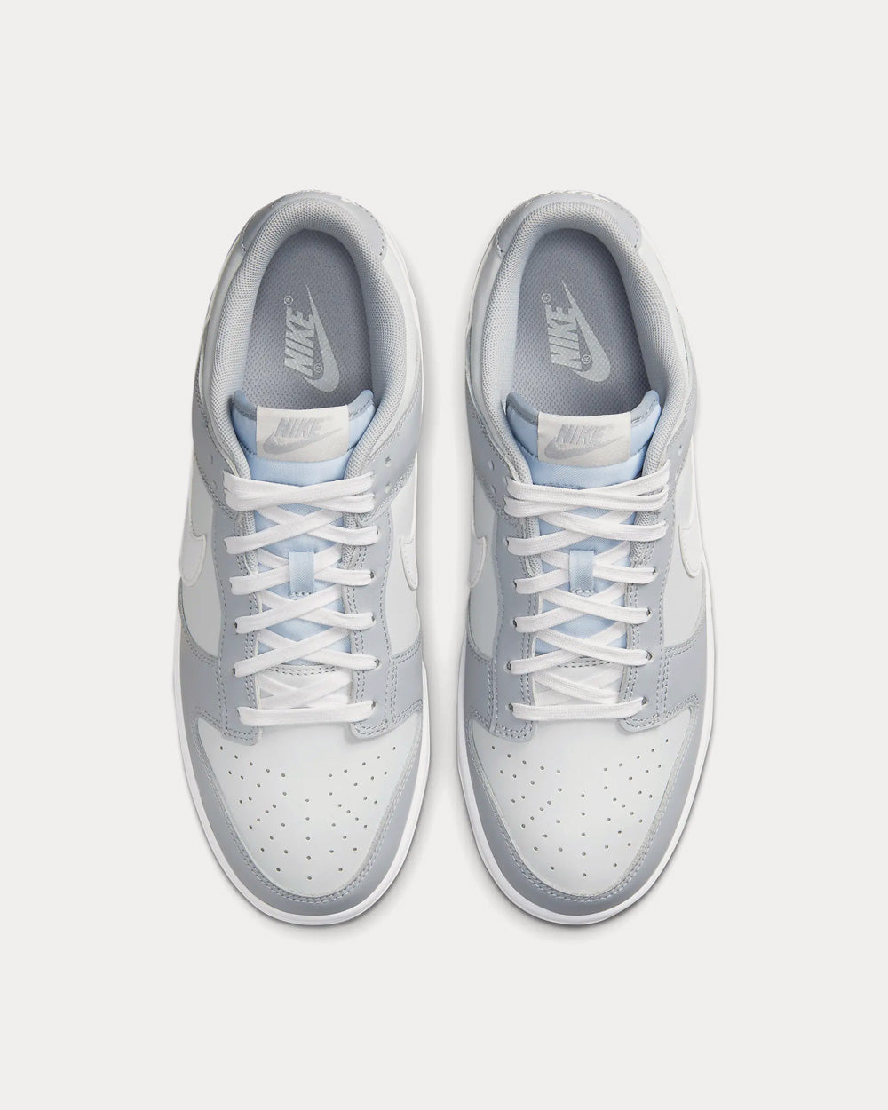 Nike Dunk Low Retro 'Two Tone Grey' Pure Platinum / Wolf Grey / White Low Top Sneakers - 2